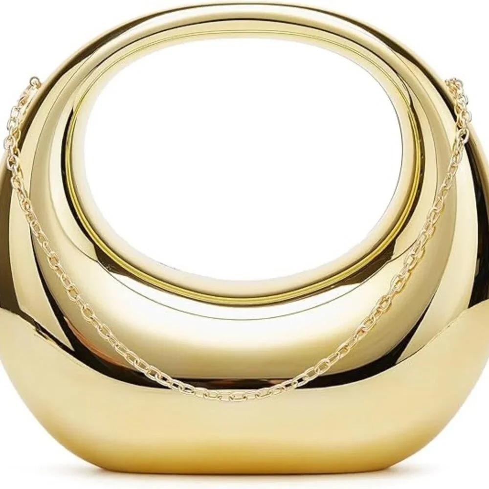 Lovers and friends Edie bag clutch handbag gold metallic